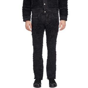 1017 ALYX 9SM Men's Distressed Denim Jeans Men BLACK Pants